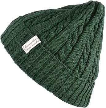 Amazon | CHARM FUROFU ケーブル ニット帽 [ フリーサイズ